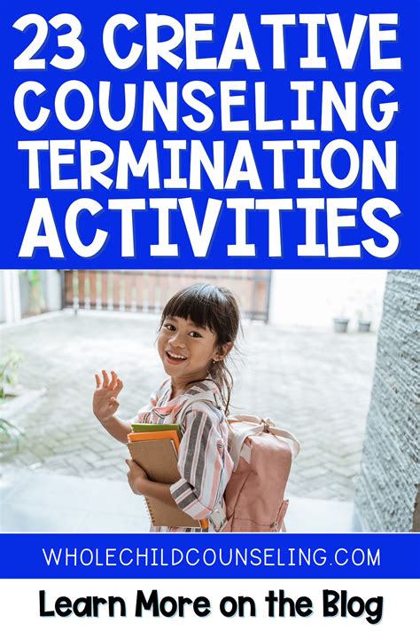 Research indicates that most clients have positive feelings during the termination session, which can include a sense of accomplishment, independence, calmness, and personal insight. . Termination activities for individual therapy